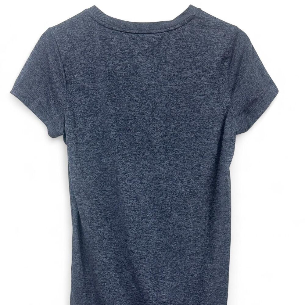 Athleta Navy Blue Short Sleeve T Shirt Womens Relaxed Fit Casual Top Size S - Picture 3 of 3